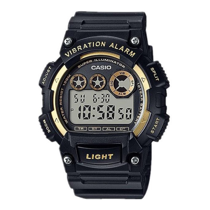 Reloj Digital Negro Casio W-735H-1A2V