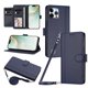 thumbnail image 1 of Funda Cartera para iPhone 12 Pro Max con Bolsillo para Billetes, Azul, 1 of 6