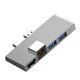 thumbnail image 4 of Base De Acoplamiento 6 En 1 USB3.1 Ethernet LAN Para Surface Pro 4/5/6 Plata, 4 of 5