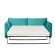 thumbnail image 2 of Sofa Cama Milan 2Pl Con Resortes Pocket Tela Velvet Turquesa, 2 of 5