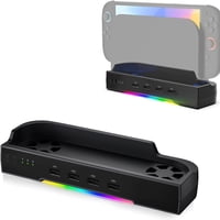 Dock Con Ventilador De Enfriamiento Aaronmei Para Nintendo Switch 2 Negro