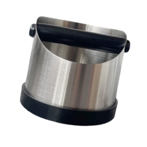 Magideal - Accesorio Para Máquina De Café Expreso, Contenedor De Basura Para Café Expreso, Contenedor De Café Molido Desmontable Para Cafetería Y Restaurante , Boca De Arco Redondo