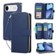 thumbnail image 5 of Funda Cartera con Cremallera y Correa para iPhone Air Soporte y Tarjetero Azul, 5 of 5