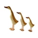 thumbnail image 5 of Juego De 3 Estatuas De Patos De Madera, Adornos únicos Para Estante, Escritorio O Centro De Mesa., 5 of 5