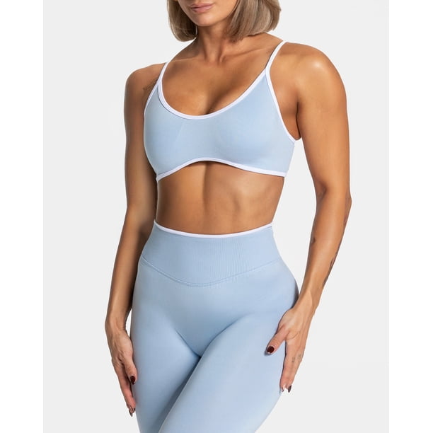 Conjunto Deportivo Para Mujer Leggings Y Peto Corto