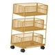 thumbnail image 2 of Carrito Para Debajo Del Escritorio, Práctico Organizador De Almacenamiento Con Ruedas Para Oficina, Hogar Y Baño L, 2 of 5
