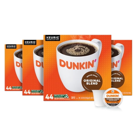 Café Dunkin' Original Blend Medium Toast, 176 Cápsulas K-Cup