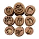 thumbnail image 5 of 9 Uds. De Sellos De Huellas De Animales, Diarios DIY, Juego De Sellos De Madera Para Ni?os Y Ni?as, Estilo C L 4,5-5cm, 5 of 5