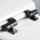 thumbnail image 2 of Asiento de Inodoro Mayfair Bennett Redondo Blanco con Cierre Lento y Bisagras Negras Mate, 2 of 8