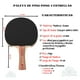 thumbnail image 3 of Paleta Ping Pong Sensei 4 Estrellas con Funda Tenis Mesa, 3 of 10