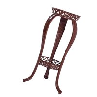 Magideal - Soportes Para Macetas De 32 Pulgadas De Alto Para Dormitorio, Cocina, Balcón, Oficina, Multifunción, Para Interiores Y Exteriores Con Contenedores Marrón