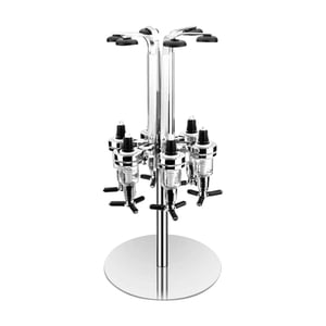 Bothyi - Dispensador De Licor De 6 Botellas Dispensador De Bebidas Alcohólicas Para Bar