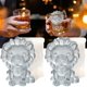 thumbnail image 1 of Molde de cubitos de hielo 3D león de silicona SIUPER - Pack de 2, 1 of 8