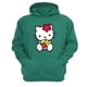thumbnail image 1 of Polerón Canguro Gatita Kitty Verde Aguamarina Talla M Unisex, 1 of 3