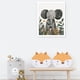 thumbnail image 2 of CUADRO DECORATIVO 35X45 HABITACIÓN INFANTIL ELEFANTE CON FLORES, 2 of 2
