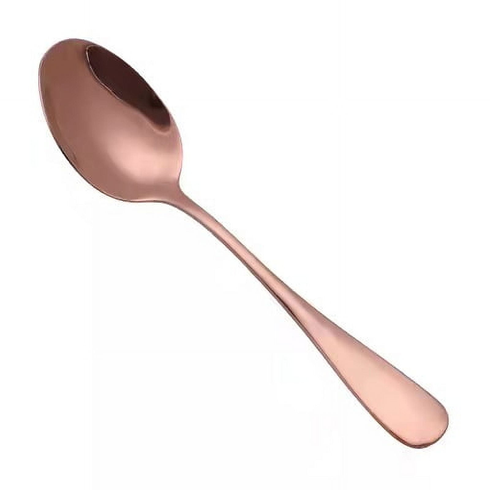 Xmhytop 4 Piezas Cubiertos De, Utensilios De Cocina Y Cubiertos Cotidianos,cuchara De Postre,oro Rosa