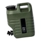 thumbnail image 5 of Tanque de almacenamiento de agua portátil con espiga, contenedor de tanque de agua, botella de agua, dispensador de bebidas, Cubo para barbacoa, super Verde 12L, 5 of 5