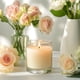 thumbnail image 5 of Frascos de vidrio para velas SUPMIND, 30 unidades, 200 ml, con tapa de bambú, 5 of 6