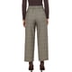thumbnail image 3 of INSPIRE CHIC Pantalones a cuadros para mujeres, casuales de negocios, con cintura elástica trasera, pantalones rectos para el trabajo con bolsillos L a cuadros, 3 of 6