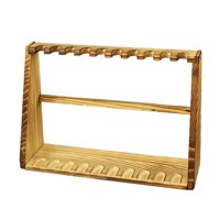 Bothyi - Soporte De Espada Fácil De Usar, Decoración Portátil, 10 Agujeros, Para El Hogar, Dojo Wakizashi