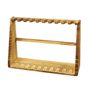 Bothyi - Soporte De Espada Fácil De Usar, Decoración Portátil, 10 Agujeros, Para El Hogar, Dojo Wakizashi