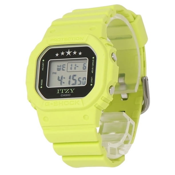 Reloj G-shock Itzy Collaboration Digital Correa De Resina De Base Biológica Verde Cuarzo Gmd-s5610it-3 200m Para Mujer