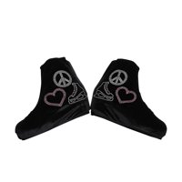 Magideal - Cubierta Para Patines De Hielo, Bolsas De Transporte Portátiles, Antiarañazos, Accesorio Para Exteriores, Protectores De Cuchillas De Hielo Elásticas, M