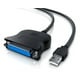 thumbnail image 1 of Cable Adaptador Usb A Puerto Paralelo Impresora Db25 Hembra negro, 1 of 6