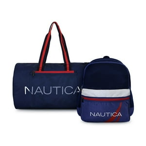 Nautica - Bolso Aries + Mochila Stark Azul