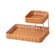 thumbnail image 1 of Estante De Almacenamiento Organizador De Almacenamiento Decorativo Hecho A Mano Para Baño Escritorio Dormitorio 2 Capas, 1 of 5