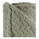thumbnail image 4 of Frazada Andes Jacquard Flannel Verde 2 Plaza, 4 of 5
