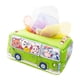 thumbnail image 1 of Caja De Pañuelos Para Bebés Con 10 Cajones De Autobús Para Toallas De Mano Para Niños Pequeños En Edad Preescolar, Verde, 1 of 5