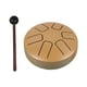thumbnail image 3 of Tongue Drum 6 Notas 3.8 Pulgadas Con Mazos Mini Tambor De Mano Para Concierto Musical Light Aureate, 3 of 5