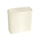 thumbnail image 1 of Papelera De Baño Estrecha Y Delgada Rectangular Para Inodoro, Papelera Multiusos De Color Blanco Crema, 1 of 5