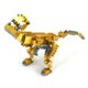 thumbnail image 2 of Bloques de construcción METOMICS 3 en 1 de metal, 290 piezas, oro azteca, 2 of 9