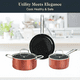 thumbnail image 3 of Bateria De Cocina 11 Piezas Para Cocinas, Induccion, Electrica Y Gas, 3 of 4