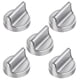 thumbnail image 1 of Pomos para estufa de gas Beaquicy W10594481, 5 unidades, para Whirlpool, 1 of 7