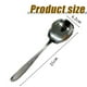 thumbnail image 4 of Cuchara grande de acero inoxidable, cuchara cuadrada doméstica, cuchara para hombres, cuchara grande de mango largo de alta gama, cuchara para verduras, cuchara espesa, 4 of 5
