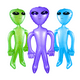 thumbnail image 2 of Marciano Inflable Alien Extraterrestre Marcianeke, 2 of 8