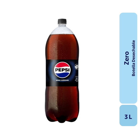 Bebida Zero Botella, 3 L