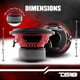 thumbnail image 3 of Subwoofer DS18 25 cm 1000 W Dual 4+4 Ω Negro, 3 of 9