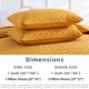 thumbnail image 5 of Juego de cama Wistown Queen de algodón amarillo – 3 piezas, 5 of 9