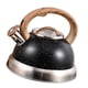 thumbnail image 1 of Whistling Kettle Anti Scald Cookware Stainless Steel For Outdoor Fishing BBQ Black, 1 of 5