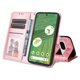 thumbnail image 5 of Funda tipo cartera FOXDOCK para Google Pixel 7 , diseño girasol en relieve, cuero PU, cierre magnético, soporte y tarjetero, 5 of 5