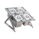 thumbnail image 3 of Servidor De Condimentos Refrigerados Con Cuchara, Bandeja Para Servir Refrigerada Con Hielo, Tienda, Restaurante, 36,5x37cm, 3 of 5