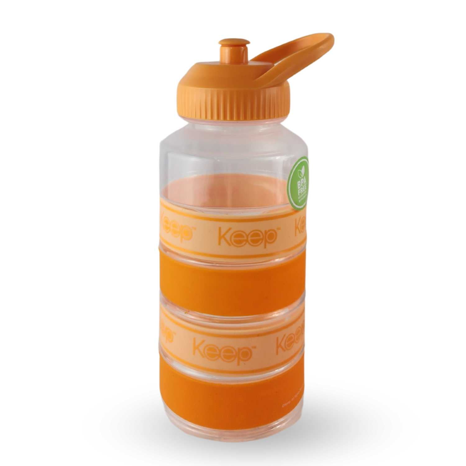 Disparo - Botella Keep Agua Big Bands Deportista Outdoor 1l Naranja