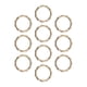 thumbnail image 3 of 10 Piezas De Anillos De Resorte De Metal Con Clip De Mosquetón Para Correa De Hombro De Bolso Dorado, 3 of 5