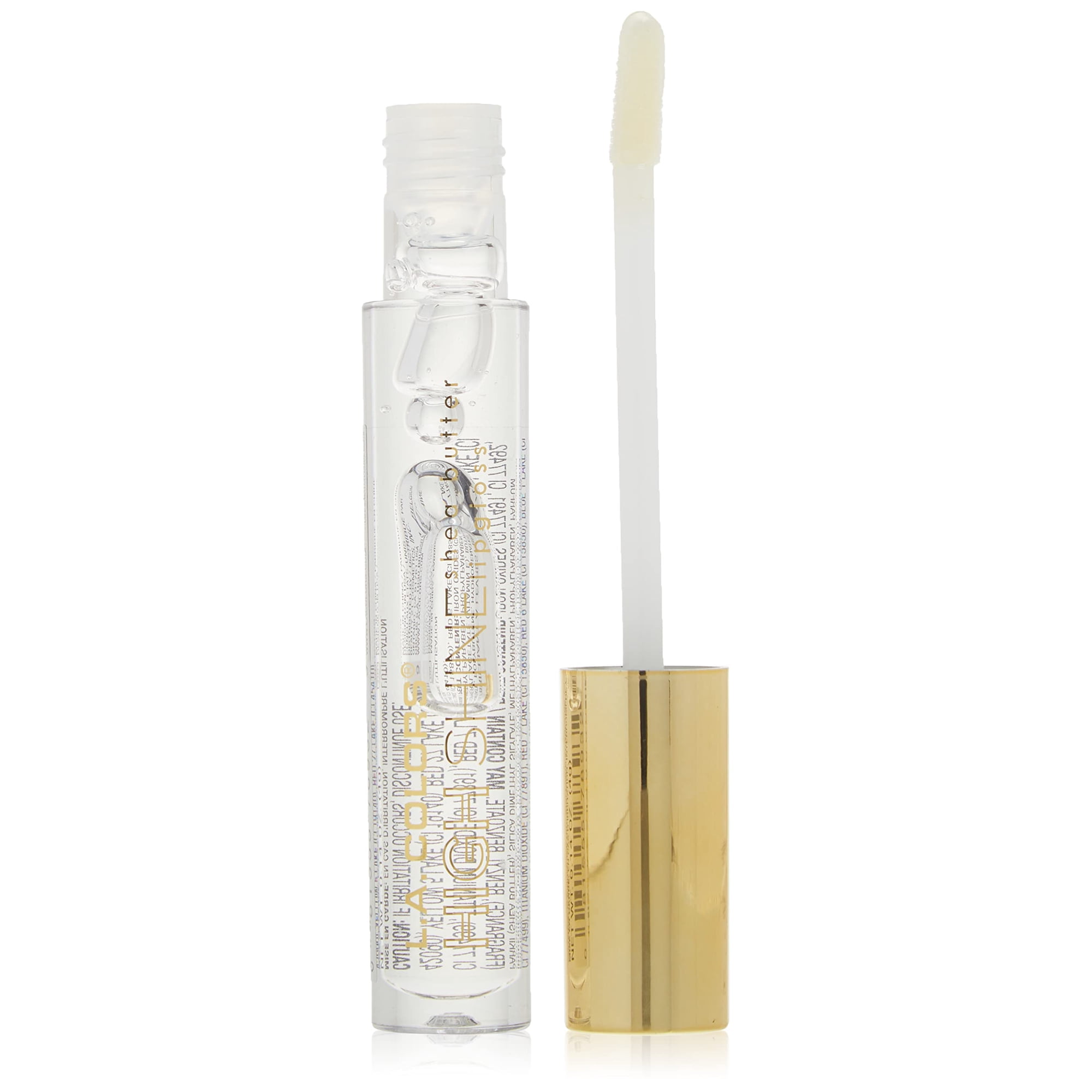 Brillo De Labios L.a. Colors High Shine Clear Clg932 Con Manteca De Karité