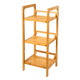 thumbnail image 1 of Estantería de Baño Cocina 3 Niveles Rack Organizador del Hogar Madera Natural, 1 of 5