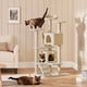 thumbnail image 2 of Torre para Gatos Yaheetech 137 cm con Condominio y Poste para Rascar, 2 of 9